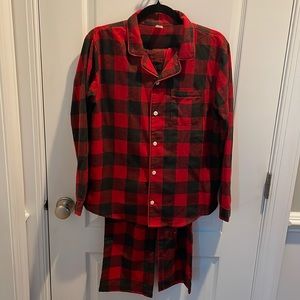 SOLD Gap Red and Black Buffalo Plaid Christmas Pajamas